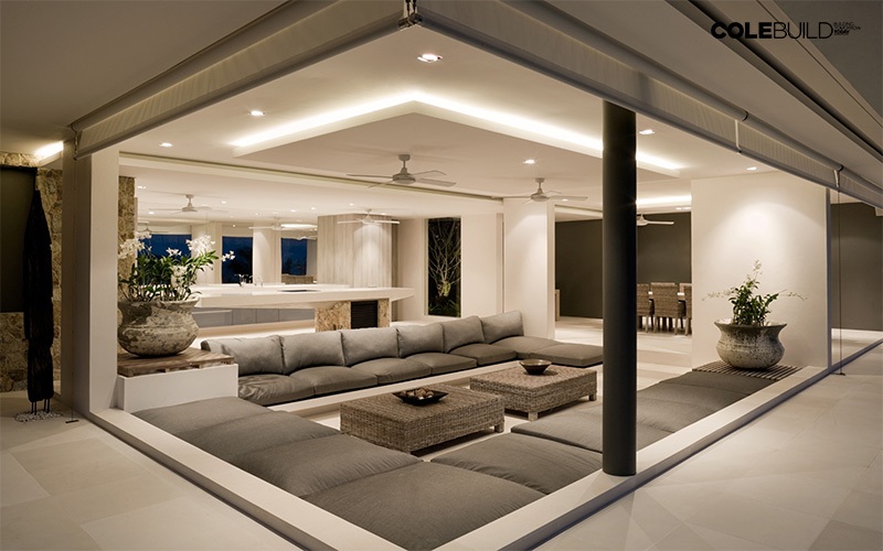 Landed home with an open-plan design