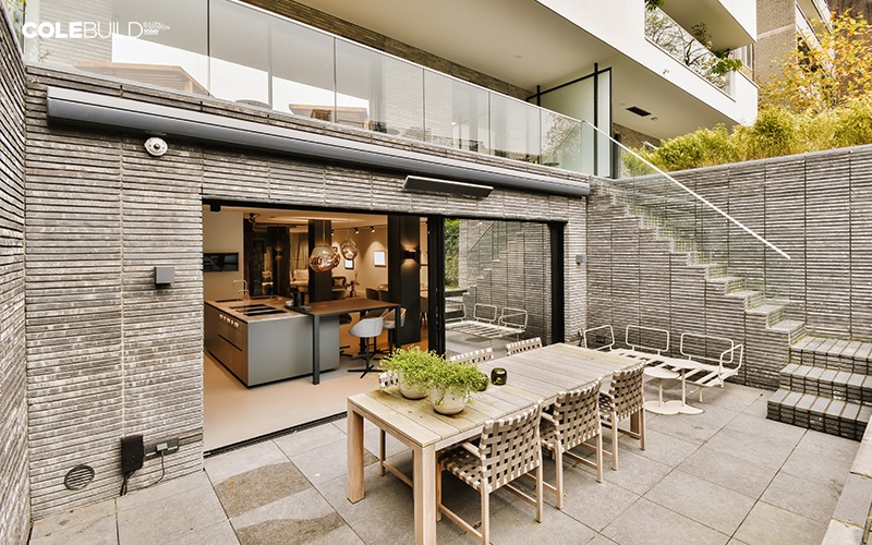 Landed home with terraces
