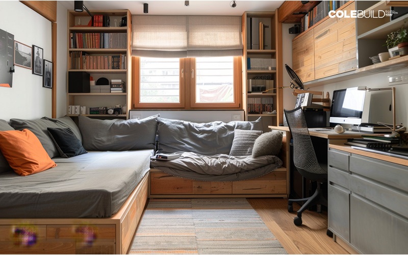 Office of a comfortable landed home